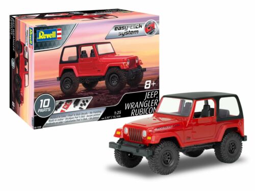 1/25 scale- Jeep Wrangler Rubicon (easy-click system)
