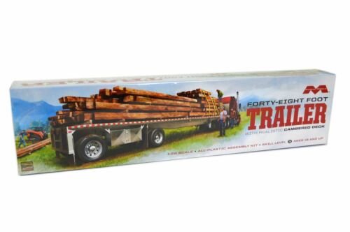 48' Flatbed Trailer w/Cambered Deck 1/25