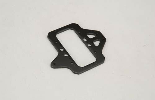 Main Gear Plate 3mm Black XLB