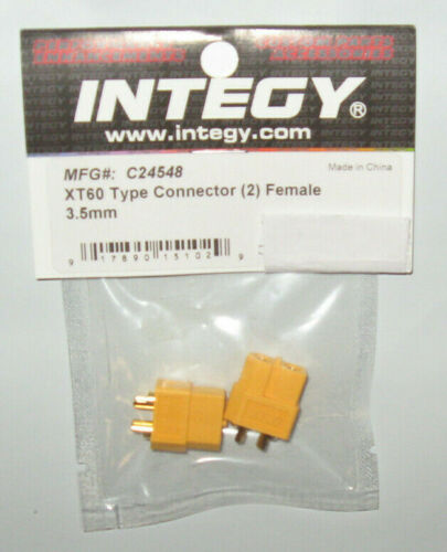 XT60 Type Conn. (2) Female 3.5mm