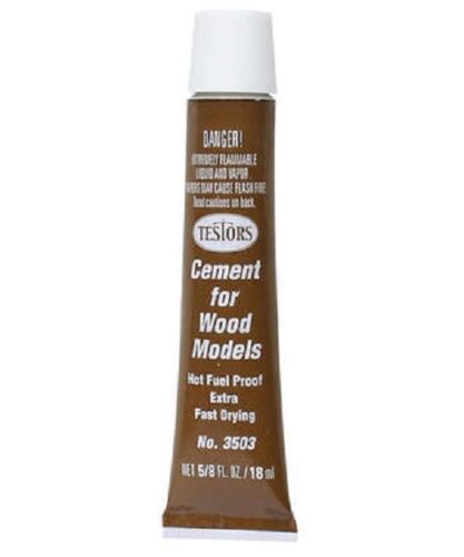 Testors cement for Wood 5/8 oz.