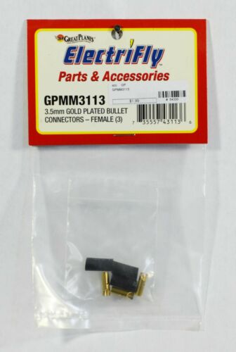 3.5mm Gold Plated Bulliet Connectors Female