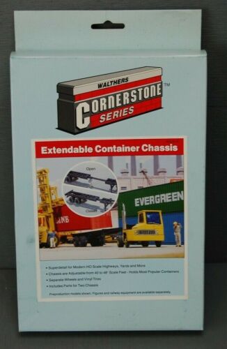 Walthers Cornerstone HO Scale Extendable Container Chassis