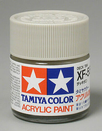 Tamiya Acrylic Paint 23mm. Deck Tan XF55