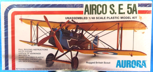 1:48 scale- Airco SE 5A (vintage model kit)