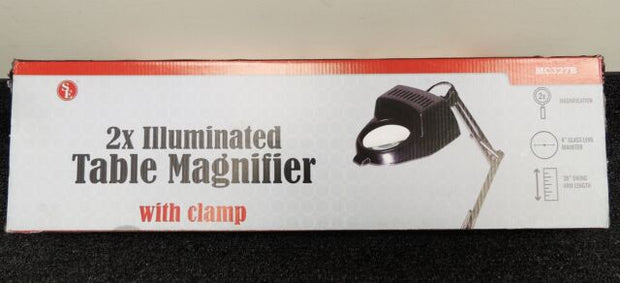 2X Table Magnifier with clamp