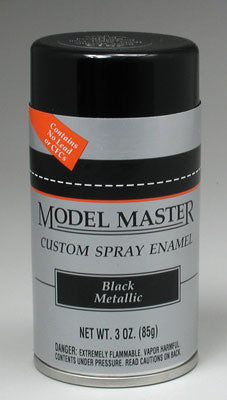 Black Metallic Spray Enamel