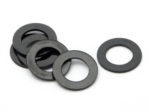 Washer 7x12x0.8mm (6pcs/BLACK)